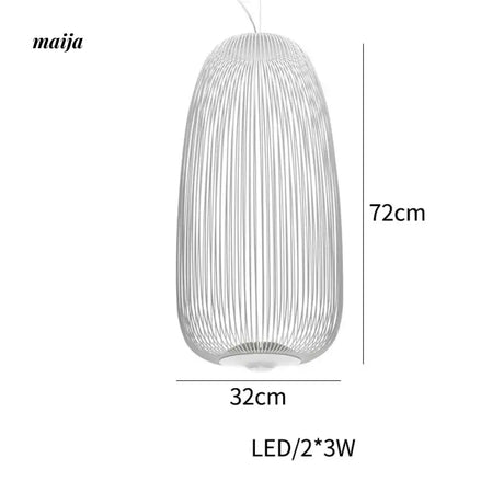 Bird Cage Slim Ceiling Light from maija