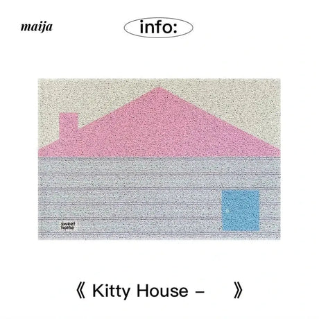 MUYE Kitty House Doormat from MUYE