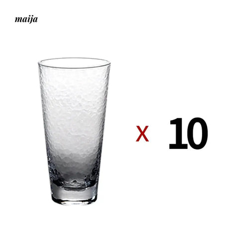 JOTO Japanese Glass Water Cup Beer Cold Drink Cup from JOTO