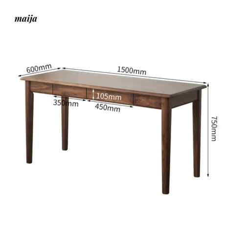 XIXI Aiden Solid Wood Office Desk from XIXI