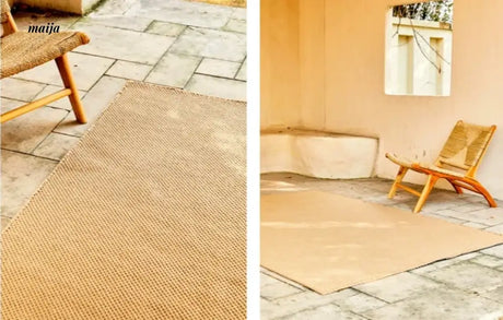 UNDERLAND Wabisabi Handmade Jute Rug from UNDERLAND