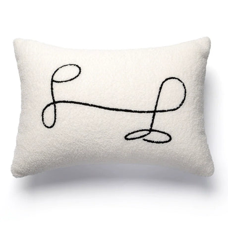 MISTYWOOD White Spherical Plush Sofa Pillow from MISTYWOOD