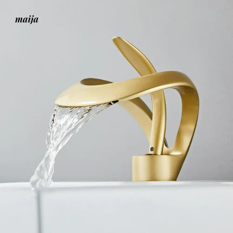 Crown Waterfall Basin Faucet from Kaiyashi