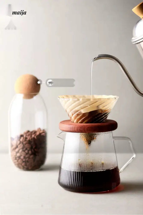 JOTO Eight Year Ceramic Coffee Filter V60 Thickened Pot from JOTO