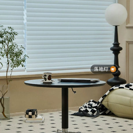 LAZYSPACE Zoey Solid Wood Lift Table from LAZYSPACE