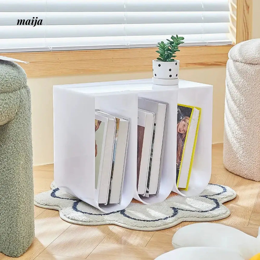 LAZYSPACE Ivy Acrylic Bookshelf from LAZYSPACE