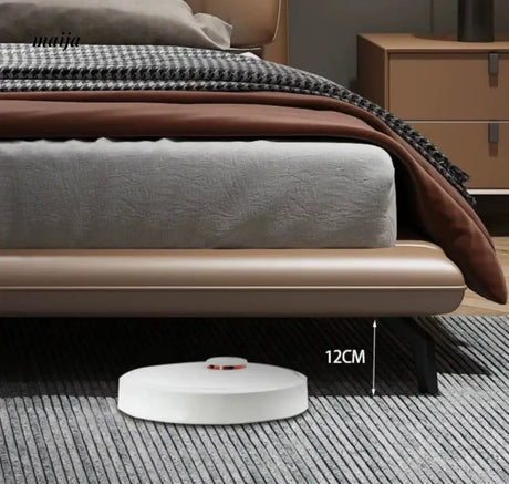 Dexter Leather Minimalist Bed from Kaiyashi