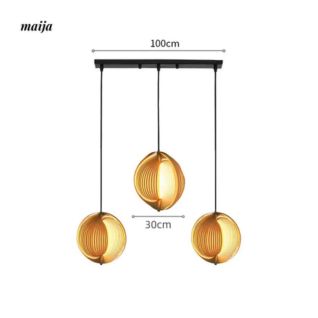 Hana Staircase Chandelier from Hongpengtang