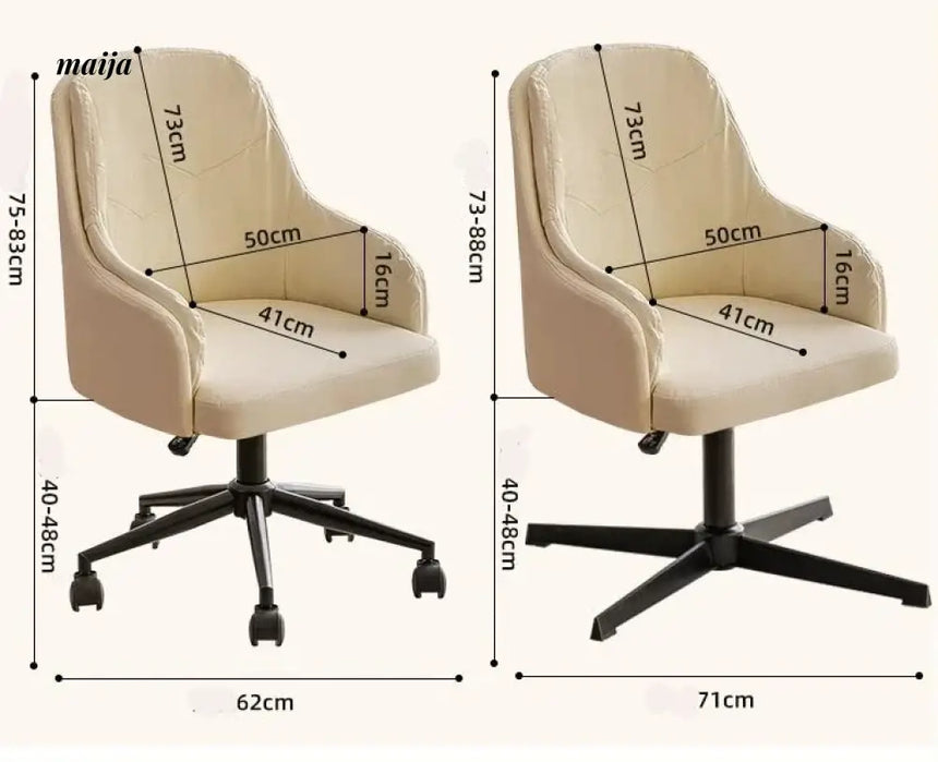 Aleesha Study Chair from Kaiyashi