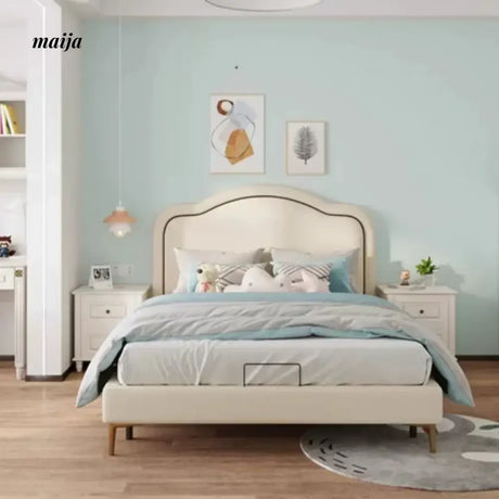 LINSYKIDS Angelica Soft Headrest Children's Bed from LINSY KIDS