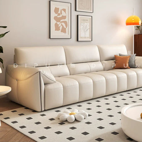 DIPU Helena Minimalist Leather Sofa from DIPU