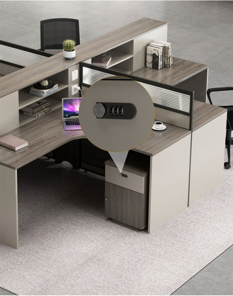 MUTINI Jasper Sleek Modern Office Desk Set from MUTINI