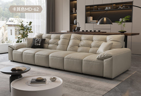 FASATI Leonardo Elegant Minimalist Leather Sofa from FASATI