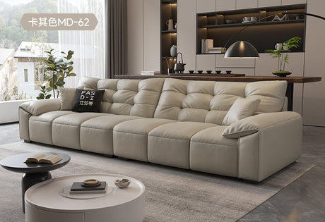 FASATI Leonardo Elegant Minimalist Leather Sofa from FASATI
