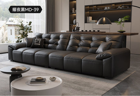 FASATI Leonardo Elegant Minimalist Leather Sofa from FASATI