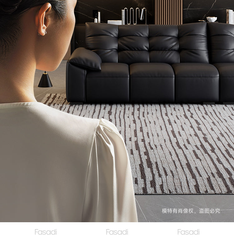 FASATI Leonardo Elegant Minimalist Leather Sofa from FASATI