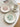 YASUKI Jacques Elegant Bling Ceramic Dining Plate from YASUKI