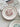 YASUKI Jacques Elegant Bling Ceramic Dining Plate from YASUKI