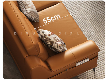 DIPU Zara Italian Cowhide Sofa from DIPU