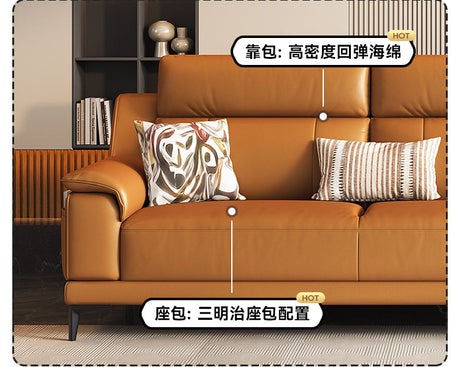 DIPU Zara Italian Cowhide Sofa from DIPU