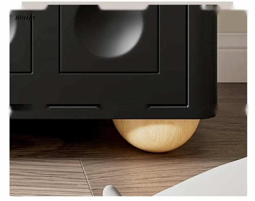 FEEL Large Capacity Black Shoe Cabinet from FEEL