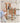 LOWERLEFT Wooden Glass Swivel Cart from Lower Left