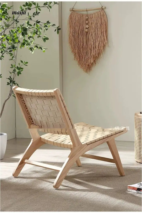 RATTAN CRAFTSMAN Balcony Saddle Chair from RATTAN CRAFTSMAN