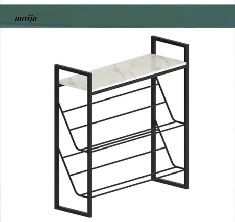 YUJIA Nordic Iron Shoe Rack Multi-Layer Storage from YUJIA