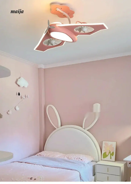 GVG Helicopter Cartoon Air Fan Ceiling Lamp from GVG