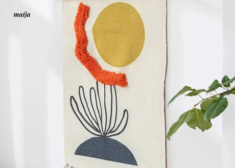 MAN YUE HOME Handmade Woven Tapestry for Bedroom or Living Room from JOINFIT