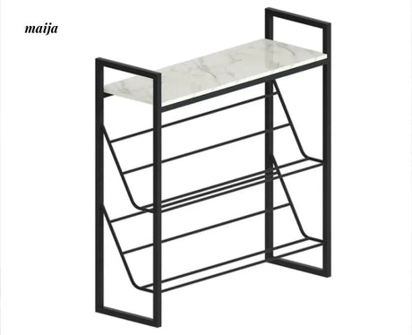 YUJIA Nordic Iron Shoe Rack Multi-Layer Storage from YUJIA