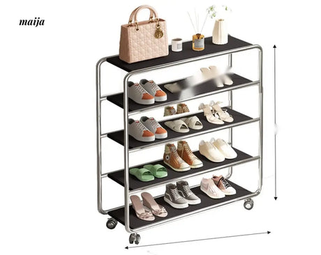 YUJIA Stainless Steel Multi-Layer Shoe Storage Cabinet from YUJIA