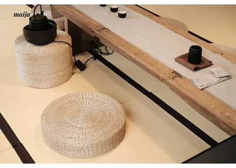 SOPHORA Cattail Japanese Style Straw Cushion from SOPHORA