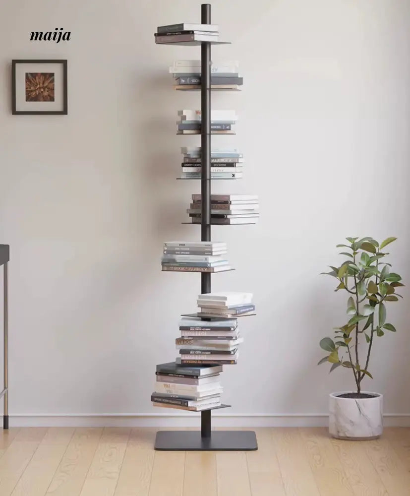 JINRAN Rotating Invisible Bookshelf Storage System from JINRAN