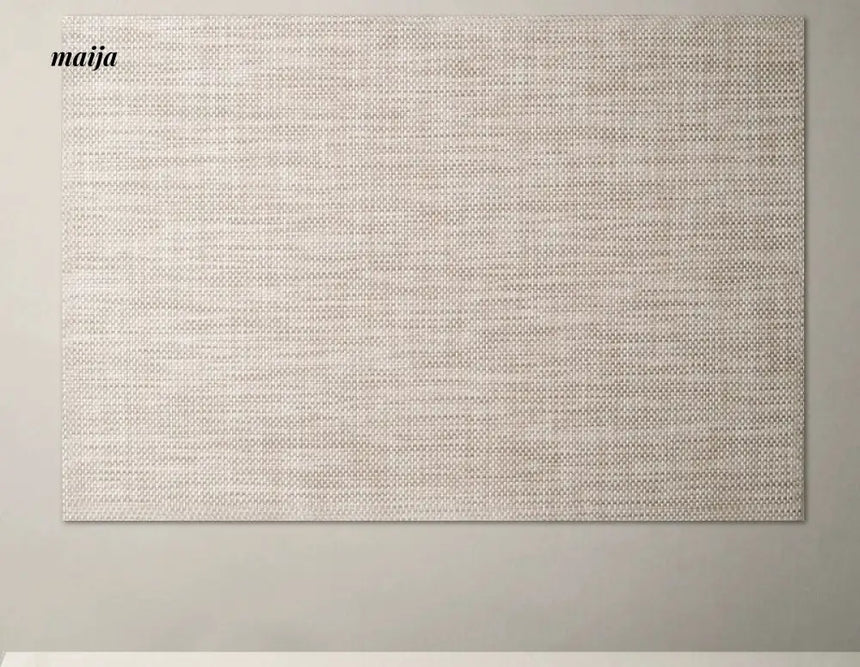 JOTO PVC Table Mat Anti Scald Waterproof Dinner Plate from JOTO