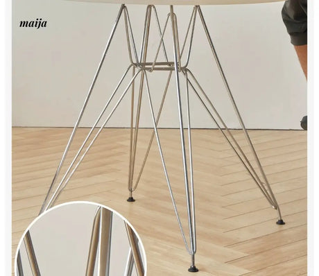 LOWERLEFT White Round Dining Table from HOBBYTREE