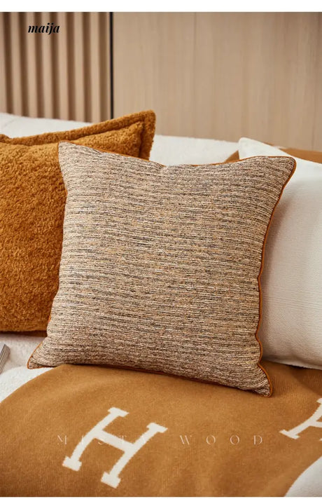 MISTYWOOD French Light Luxury Orange Pillow from MISTYWOOD