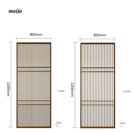 Cory Solid Wood Partition Wall from maija