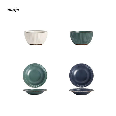 Yuka Ceramic Rice Bowls from maija
