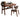 Grayson Modern Study Desk Set from maija