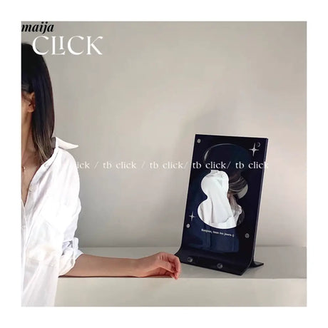 CLICK Shining Acrylic Makeup Mirror with Irregular Frame from CLICK