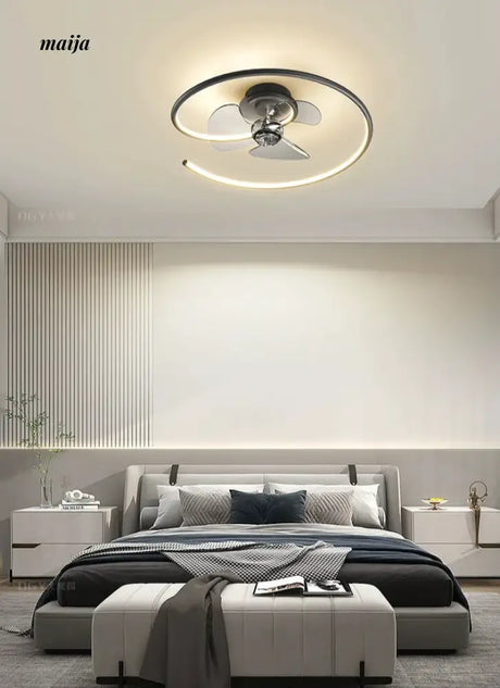 GVG Air Fan Modern Minimalistic Ceiling Light from Kaiyashi