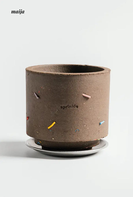 CIIREALS Sprinkle Cake Ceramic Planter from maija
