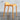 (Set of 2) Low Backrest Pastel Colour Dining Chair from Yishengtao