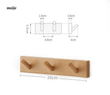 KIMACHI Wooden Load Bearing Coat Hooks from KIMACHI