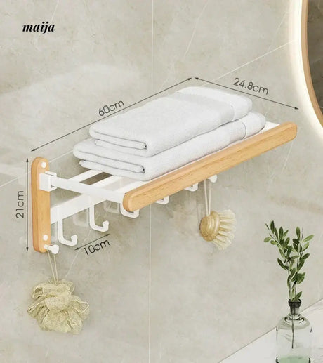 NHSJ Bath Towel Rack and Sanitary Napkin Holder from NHSJ