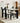 DOSMARS Louis Retro Rock Panel Dining Table from DOSMARS