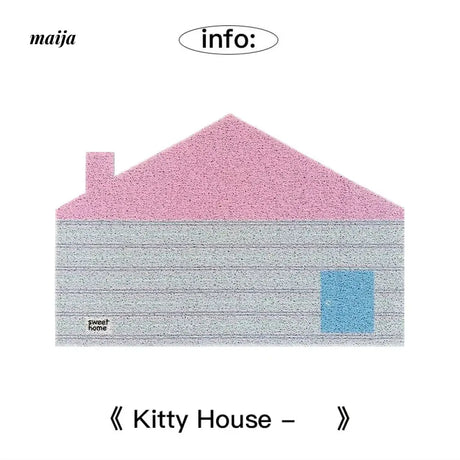 MUYE Kitty House Doormat from MUYE