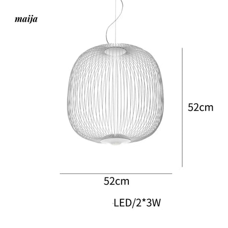 Bird Cage Slim Ceiling Light from maija