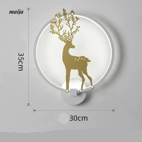 RUIDUN Deer Wall Lamp from maija